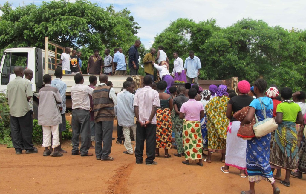 Angella Govati going to her resting place 