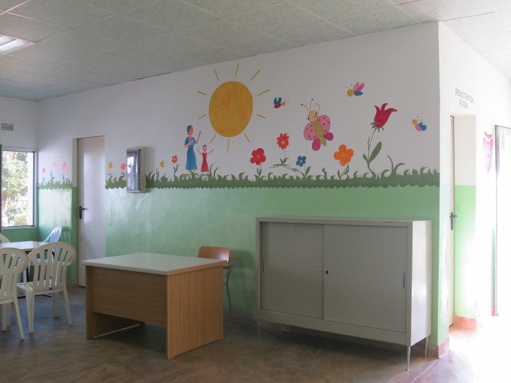 New look; inside the Paediatric ward